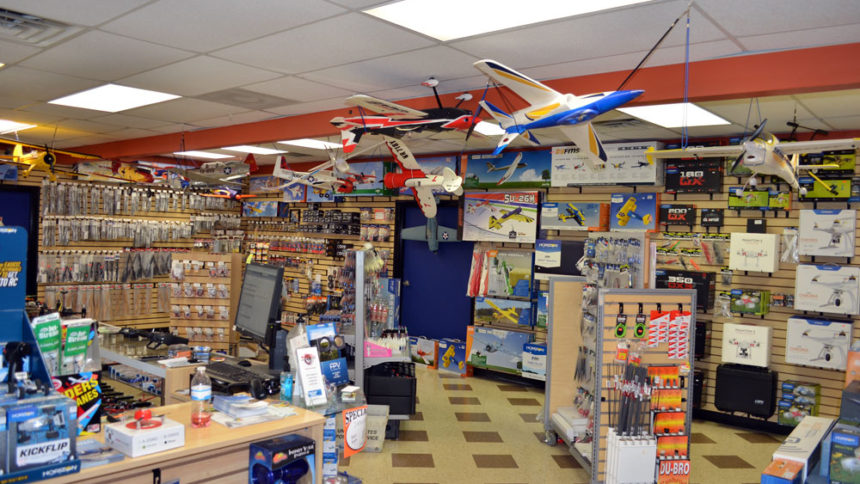 model airplane hobby shop
